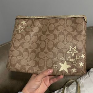 Coach makeup bag